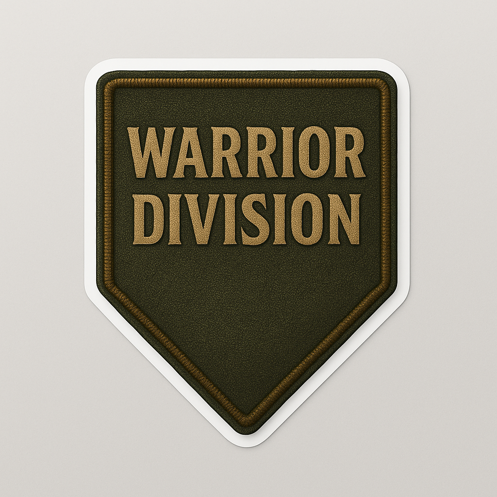 Warrior Division Sticker